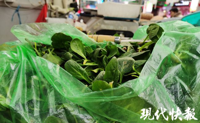8868体育寒潮来临南京叶类蔬菜普涨1-2元斤(图4)